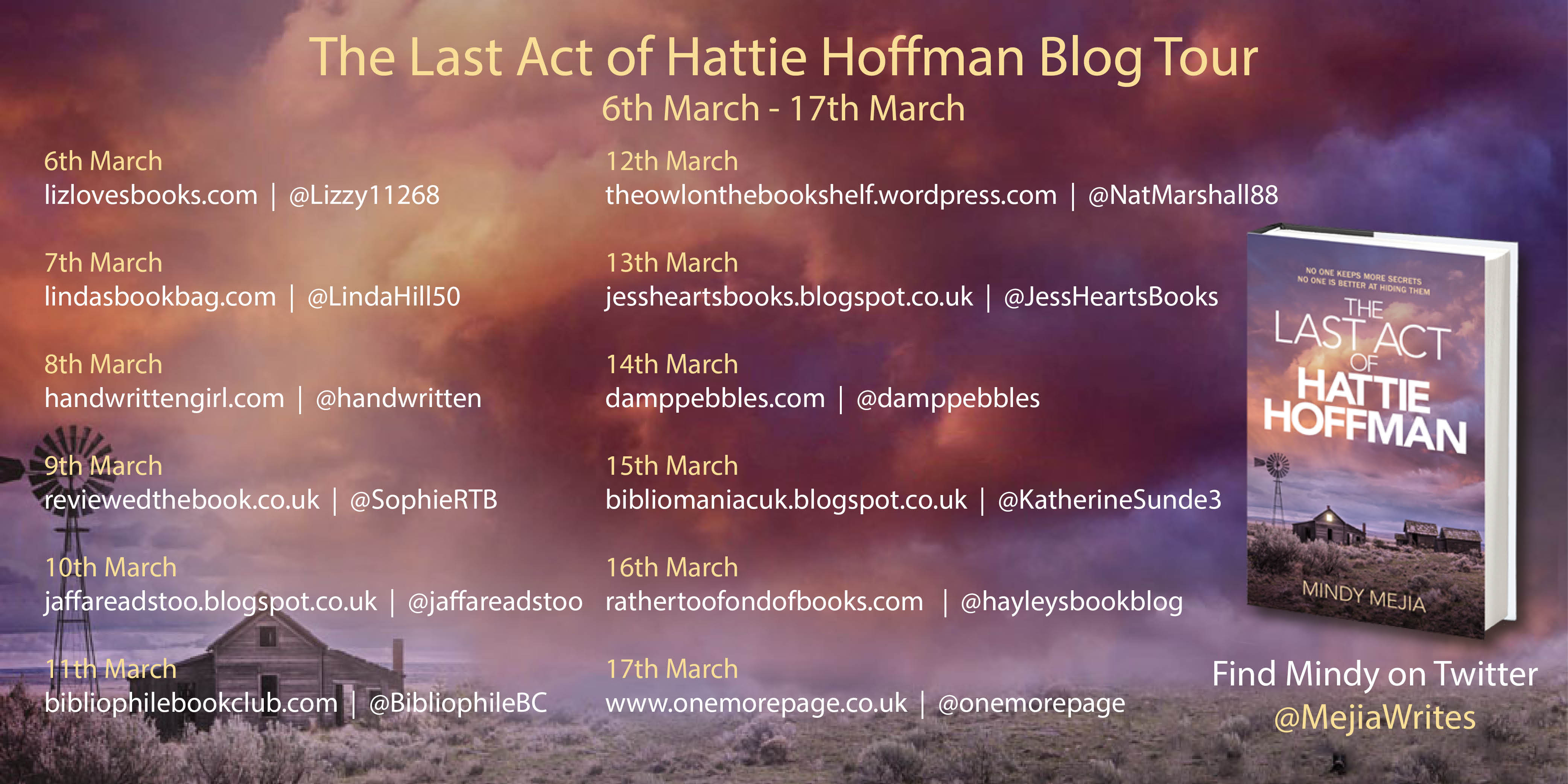 Blog tour poster