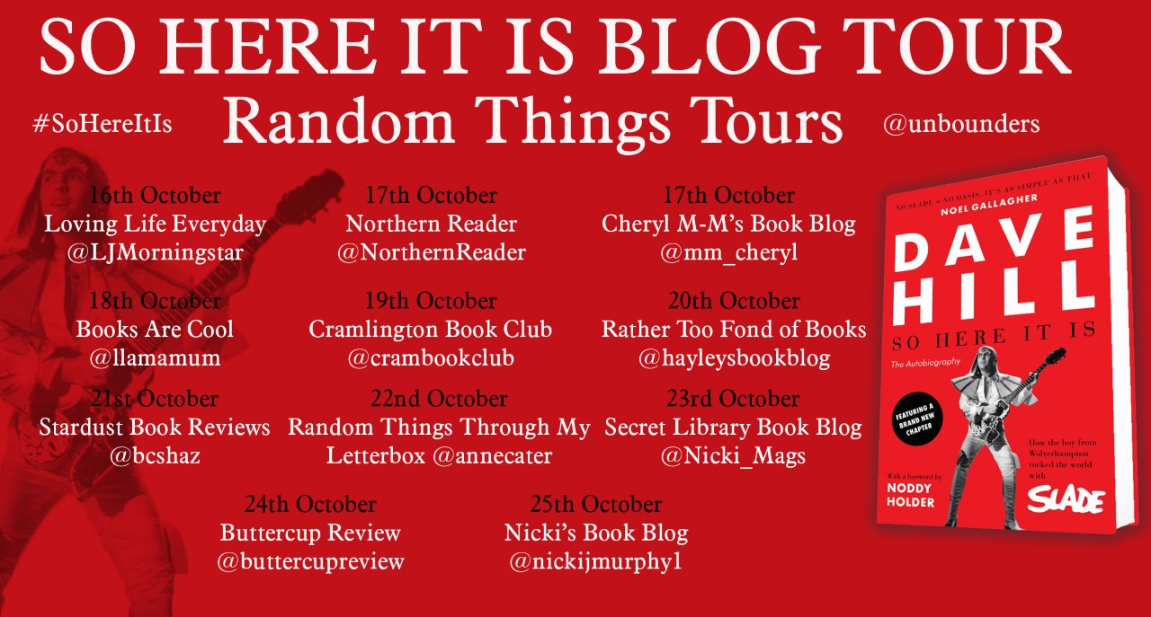 So Here It Is Blog Tour Poster