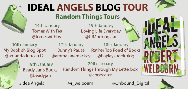 ideal angels blog tour poster