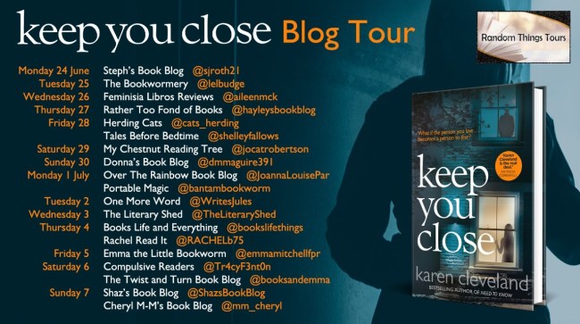 Keep You Close Blog Tour Poster