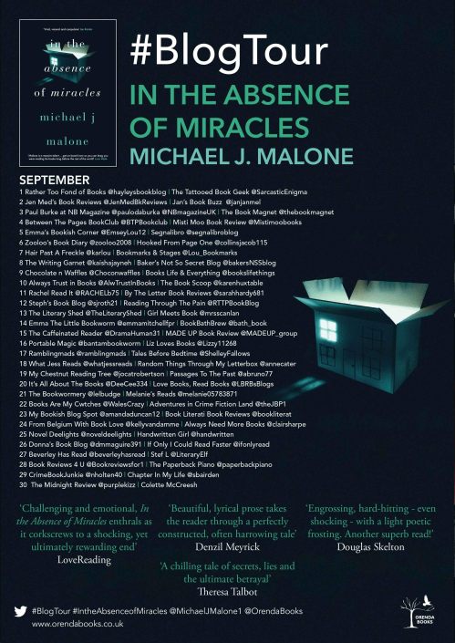 In The Absence of Miracles BT Poster